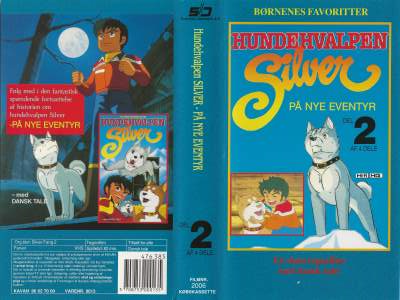 Hundehvalpen Silver - Del 2 - Silver på nye eventyr <p class='text-muted'>Org.titel: Silver Fang 2</p> VHS Kavan 1986