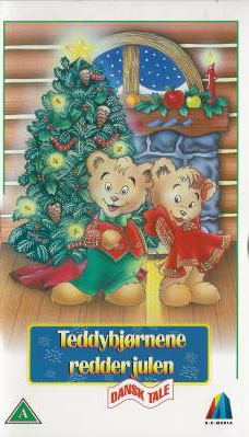 Tedybjørnene redder julen VHS K.E. Media 1997