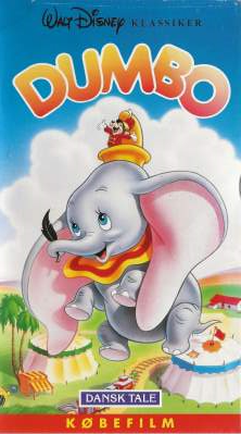 Dumbo VHS Disney, Egmont Film 1985