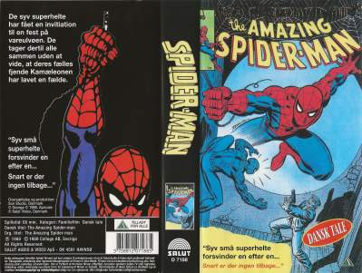 The Amazing Spider-Man  VHS Salut 1998