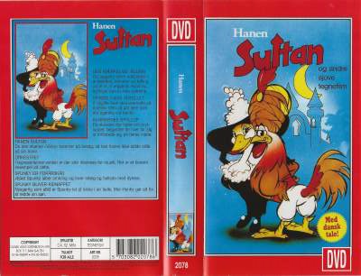 Hanen Sultan og andre sjove tegnefilm <p class='text-muted'>Org.titel: The Fabulous Fleischer Folio Volume 3</p> VHS DVD - Dansk Video Distribution A/S 0