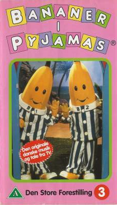 Bananer i Pyjamas 3 VHS TMG A/S 1997