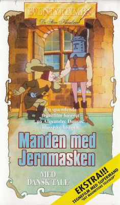 Manden med Jernmasken VHS Kavan 1985