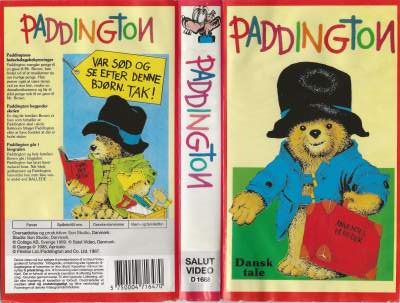 Paddington  VHS Salut 1989