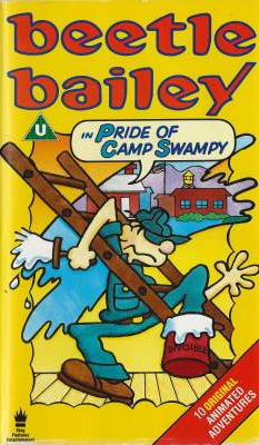 Beetle Bailey - In Pride of Camp Swampy VHS Castle Hendring 1989