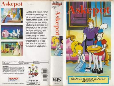 Askepot <p class='text-muted'>Org.titel: Cinderella</p> VHS Elap Video 1990