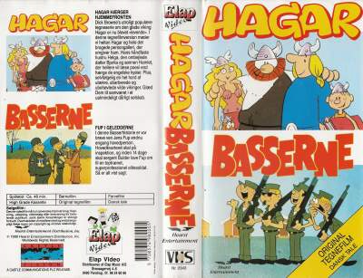 Hagar/Basserne  VHS Elap Video 1990