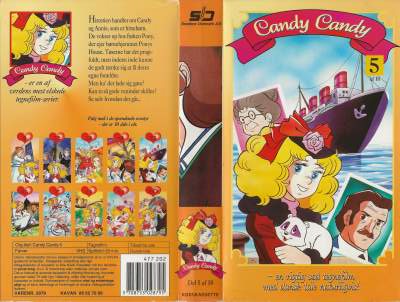 Candy Candy - Del 5 <p class='text-muted'>Org.titel: Candy Candy 5</p> VHS Kavan 1979