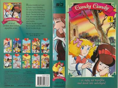 Candy Candy - Del 4 <p class='text-muted'>Org.titel: Candy Candy 4</p> VHS Kavan 1979