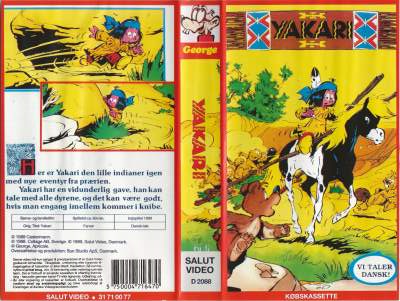 Yakari  VHS Salut 1990