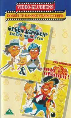 Olsen Banden 6 VHS Nordisk Film 1974