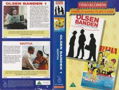 Olsen Banden 1  VHS Nordisk Film 0