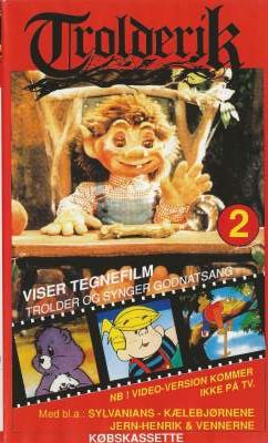 Trolderik viser tegnefilm 2 VHS Salut 1990
