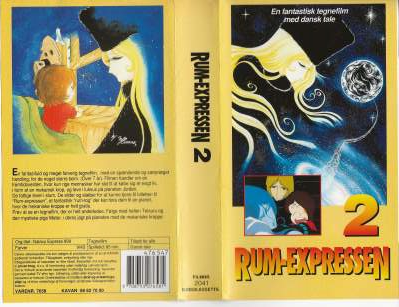 Rum-Expressen 2 <p class='text-muted'>Org.titel: Galaxy Express 999</p> VHS Kavan 1978