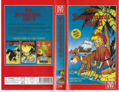 Den Hemmelighedsfulde Ø  VHS DVD - Dansk Video Distribution A/S 0