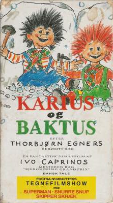 Karius og Baktus VHS Kavan 1955
