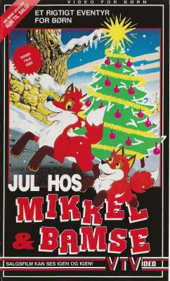 Jul hos Mikkel & Bamse <p class='text-muted'>Org.titel: Buttons & Rusty: The Christmas Tree Train</p> VHS Irish 1983