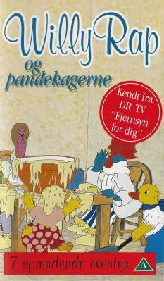 Willy Rap og pandekagerne <p class='text-muted'>Org.titel: Wil Cwac Cwac</p> VHS Elap Video 1984