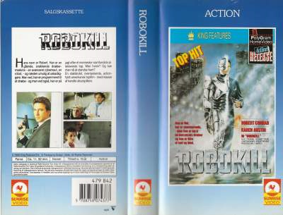 Robokill <p class='text-muted'>Org.titel: Assassin</p> VHS Sunrise Video 1986